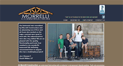 Desktop Screenshot of morrelliconstruction.com